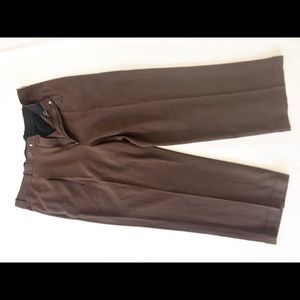Pronti collection by phita brown dress pants 40/28